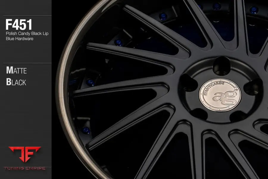 AVANT GARDE AG F451 - MATTE BLACK