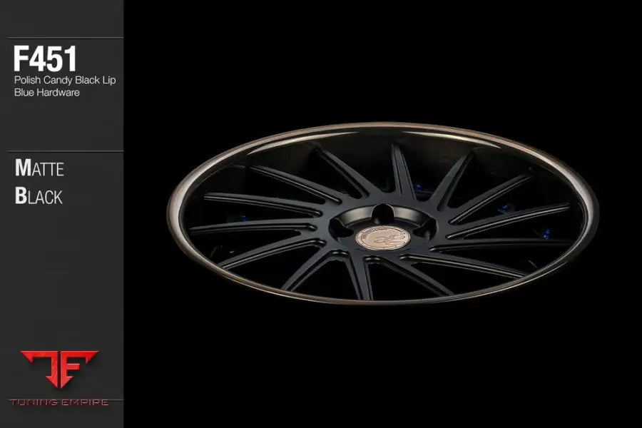 AVANT GARDE AG F451 - MATTE BLACK