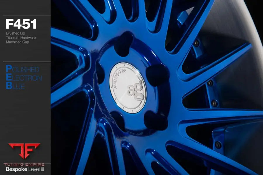 AVANT GARDE AG F451 - POLISHED ELECTRON BLUE