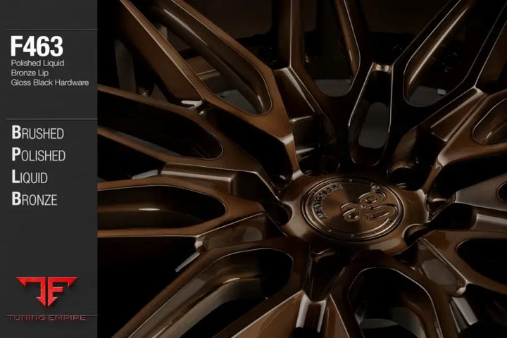 AVANT GARDE AG F463 - BRUSHED POLISHED LIQUID BRONZE