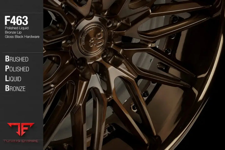 AVANT GARDE AG F463 - BRUSHED POLISHED LIQUID BRONZE