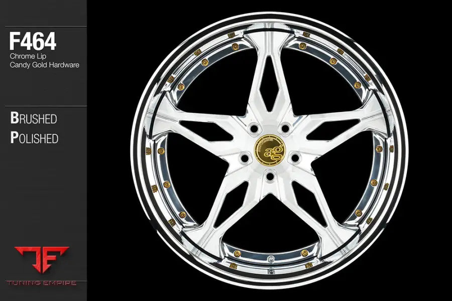 AVANT GARDE AG F464 - BRUSHED POLISHED