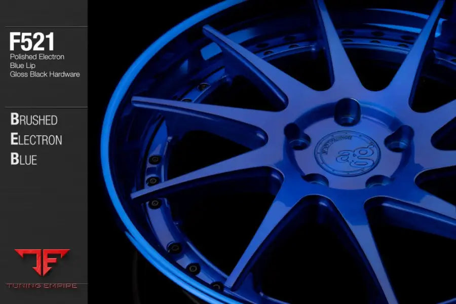 AVANT GARDE AG F521 - BRUSHED ELECTRON BLUE