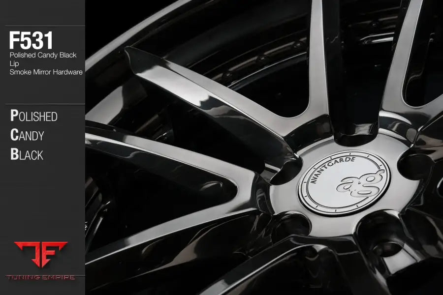 AVANT GARDE AG F531 - POLISHED CANDY BLACK