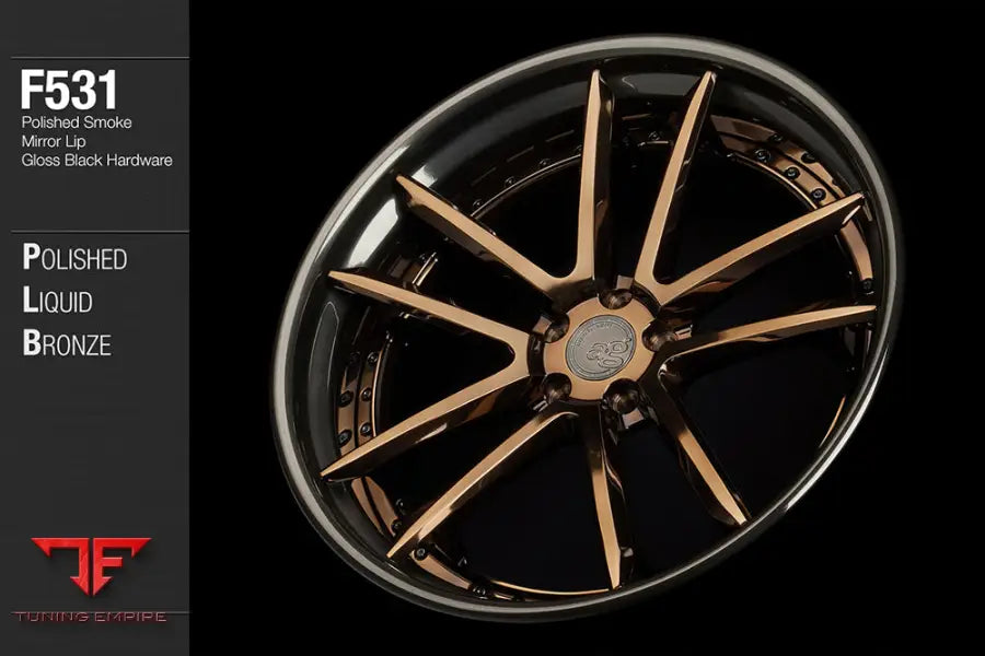 AVANT GARDE AG F531 - POLISHED LIQUID BRONZE