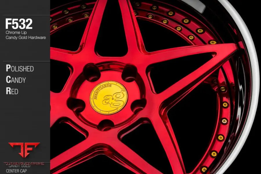 AVANT GARDE AG F532 - POLISHED CANDY RED