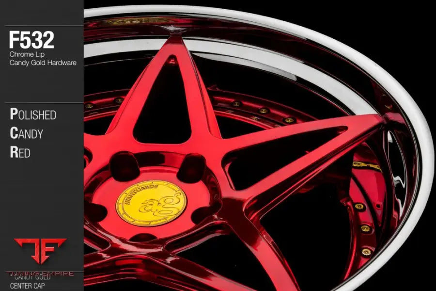 AVANT GARDE AG F532 - POLISHED CANDY RED