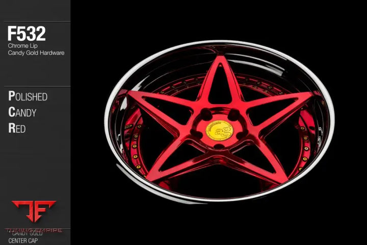 AVANT GARDE AG F532 - POLISHED CANDY RED