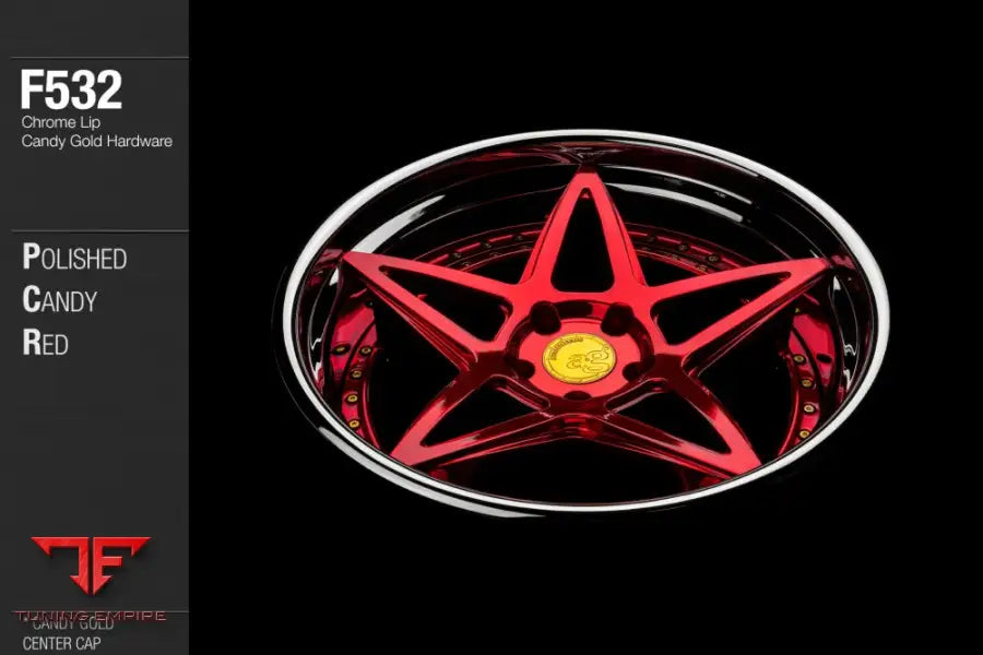 AVANT GARDE AG F532 - POLISHED CANDY RED