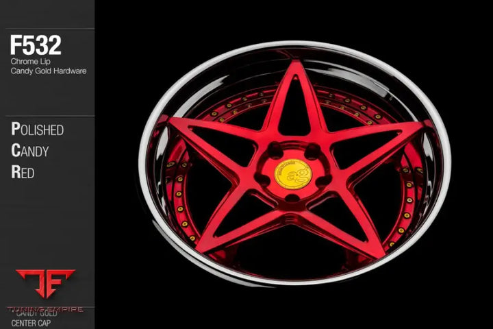 AVANT GARDE AG F532 - POLISHED CANDY RED