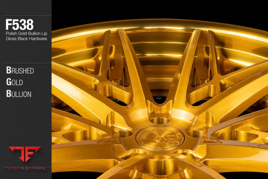 AVANT GARDE AG F538 - BRUSHED GOLD BULLION