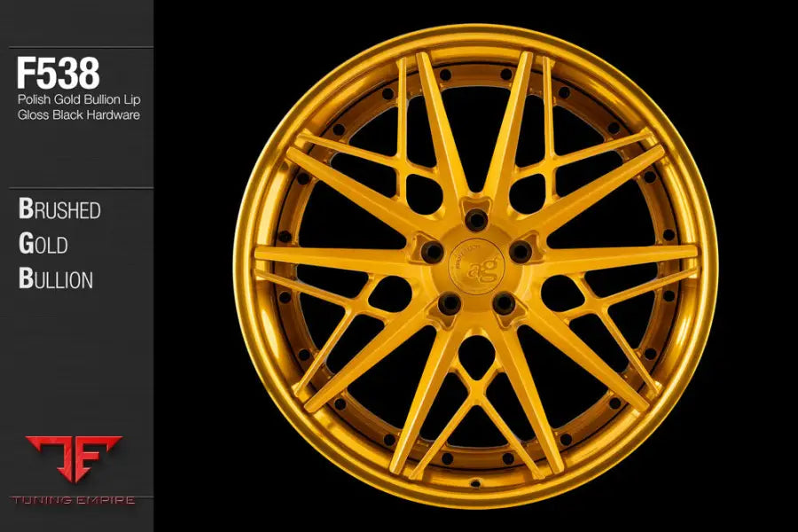 AVANT GARDE AG F538 - BRUSHED GOLD BULLION