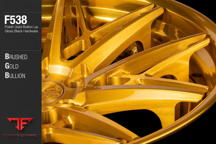 AVANT GARDE AG F538 - BRUSHED GOLD BULLION