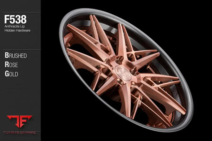 AVANT GARDE AG F538 - BRUSHED ROSE GOLD