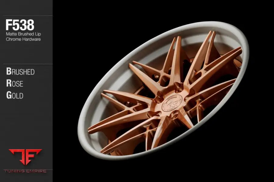 AVANT GARDE AG F538 - BRUSHED ROSE GOLD