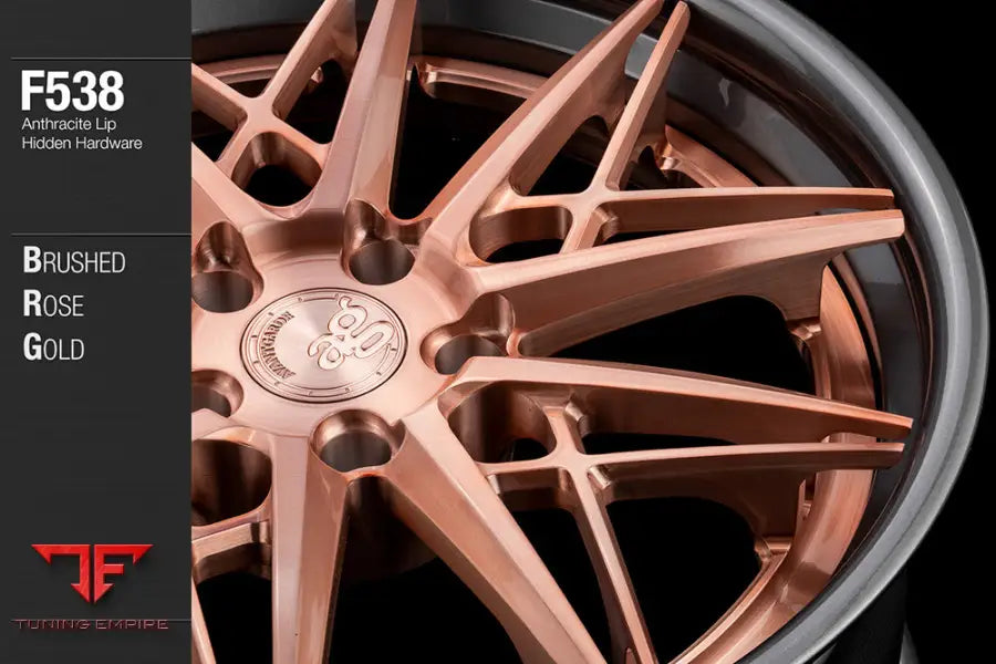 AVANT GARDE AG F538 - BRUSHED ROSE GOLD