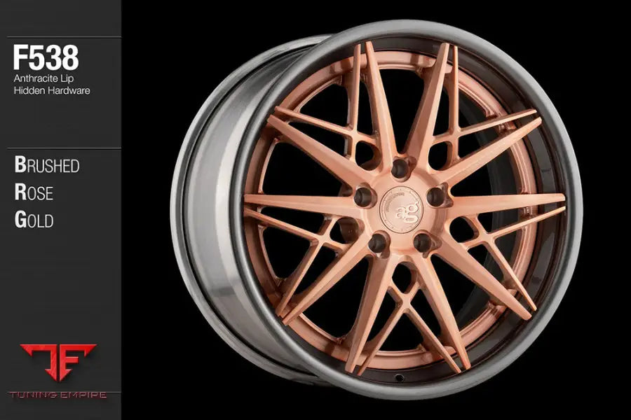 AVANT GARDE AG F538 - BRUSHED ROSE GOLD