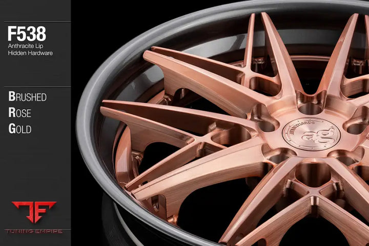 AVANT GARDE AG F538 - BRUSHED ROSE GOLD