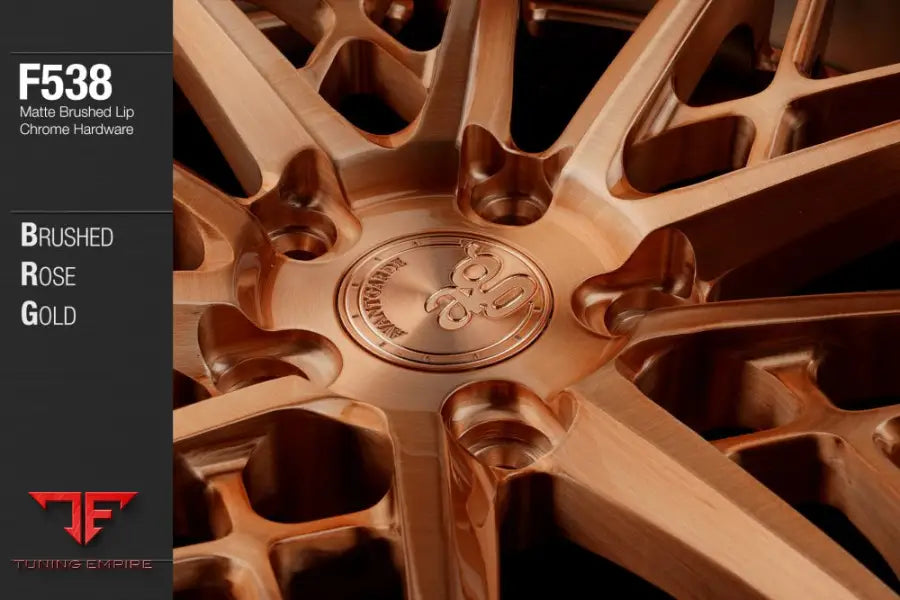 AVANT GARDE AG F538 - BRUSHED ROSE GOLD