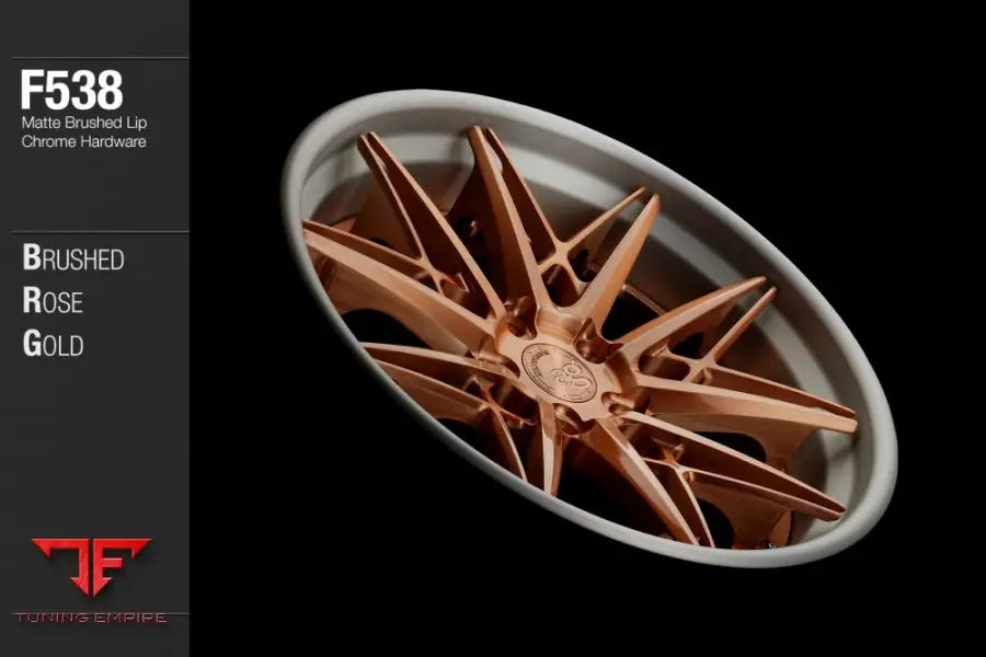 AVANT GARDE AG F538 - BRUSHED ROSE GOLD