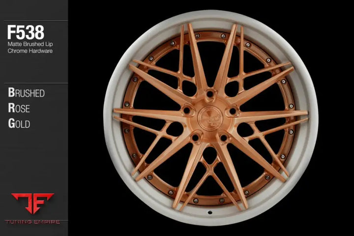 AVANT GARDE AG F538 - BRUSHED ROSE GOLD