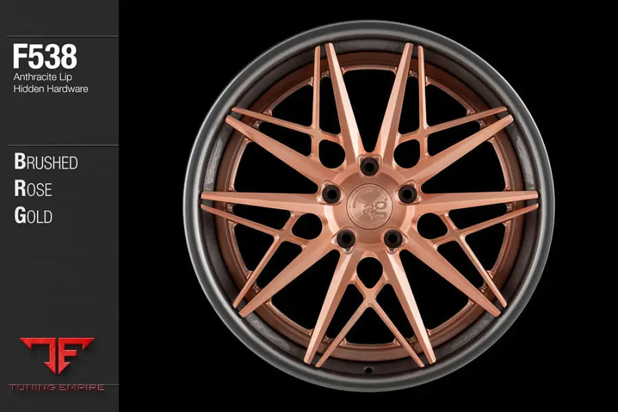 AVANT GARDE AG F538 - BRUSHED ROSE GOLD