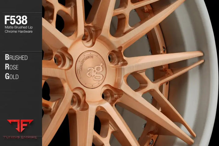 AVANT GARDE AG F538 - BRUSHED ROSE GOLD