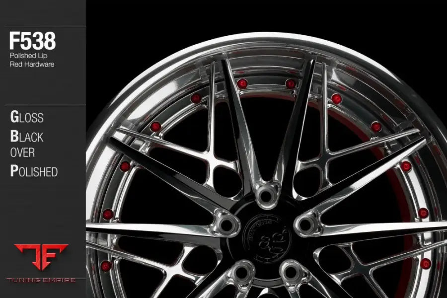 AVANT GARDE AG F538 - GLOSS BLACK OVER POLISHED