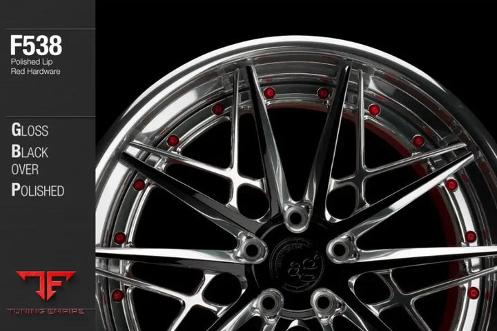 AVANT GARDE AG F538 - GLOSS BLACK OVER POLISHED