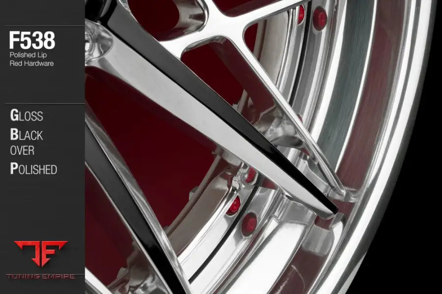 AVANT GARDE AG F538 - GLOSS BLACK OVER POLISHED