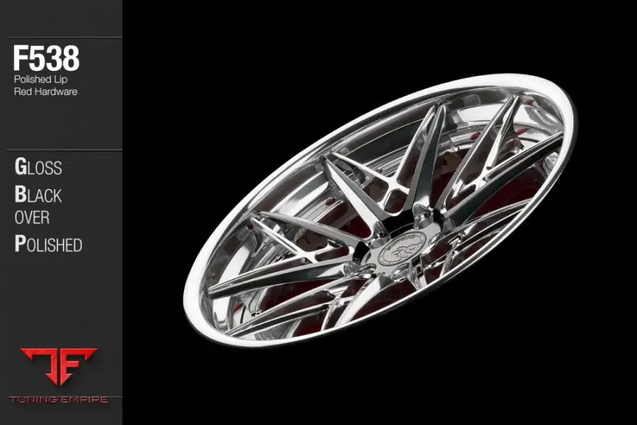 AVANT GARDE AG F538 - GLOSS BLACK OVER POLISHED