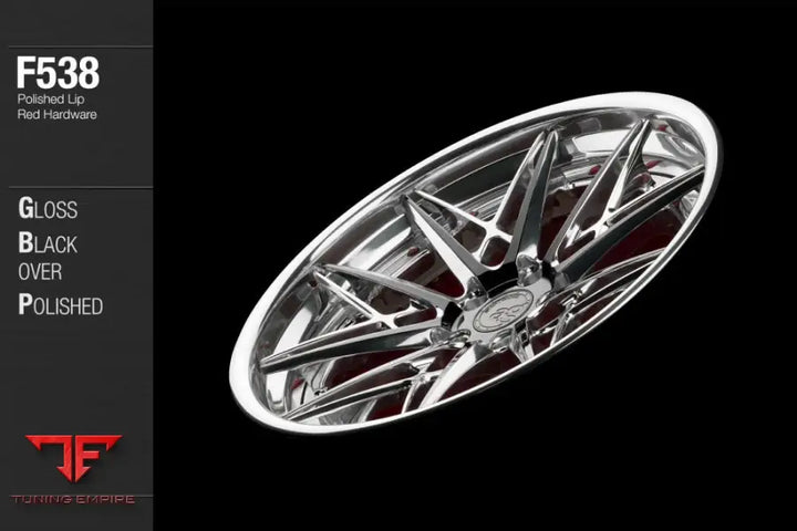 AVANT GARDE AG F538 - GLOSS BLACK OVER POLISHED