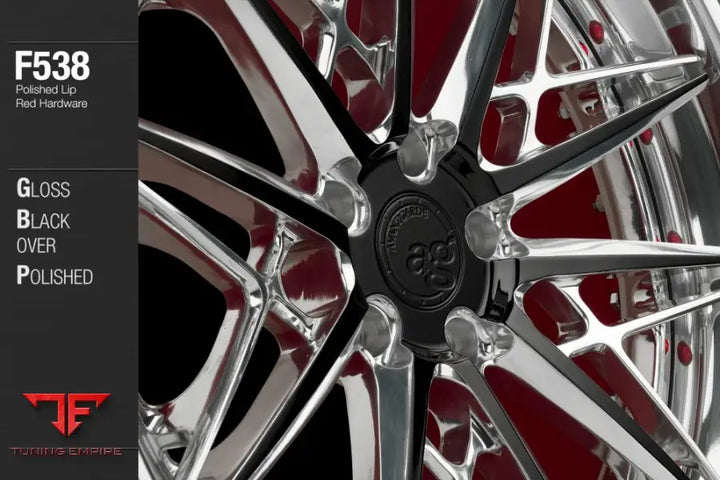 AVANT GARDE AG F538 - GLOSS BLACK OVER POLISHED