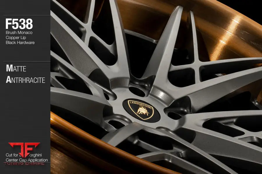 AVANT GARDE AG F538 - MATTE ANTHRACITE