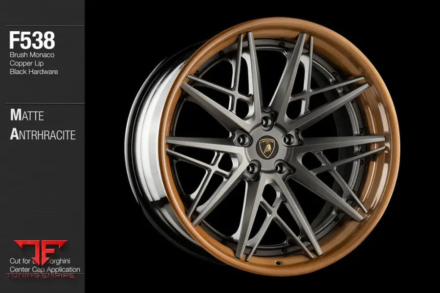 AVANT GARDE AG F538 - MATTE ANTHRACITE