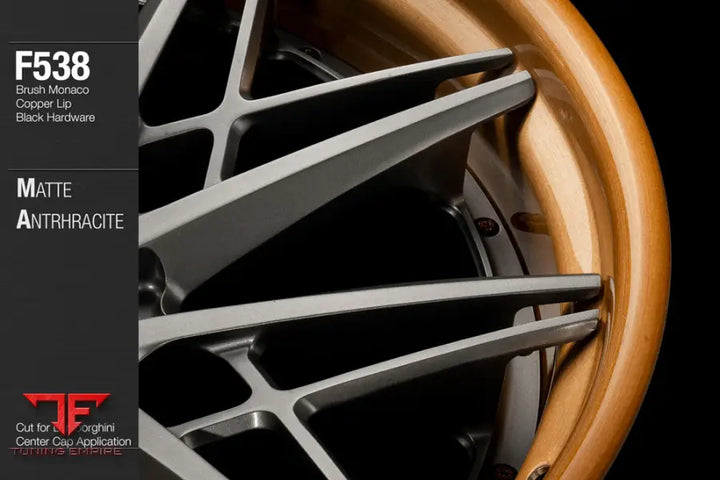 AVANT GARDE AG F538 - MATTE ANTHRACITE