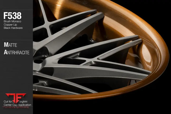 AVANT GARDE AG F538 - MATTE ANTHRACITE