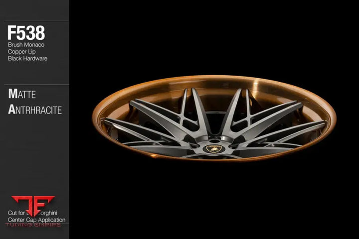 AVANT GARDE AG F538 - MATTE ANTHRACITE