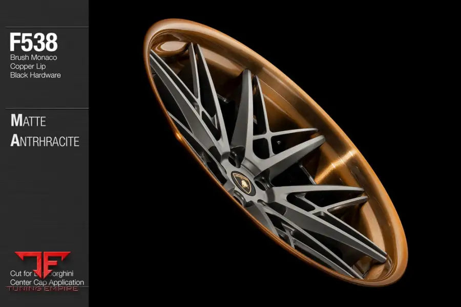 AVANT GARDE AG F538 - MATTE ANTHRACITE