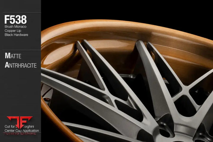 AVANT GARDE AG F538 - MATTE ANTHRACITE