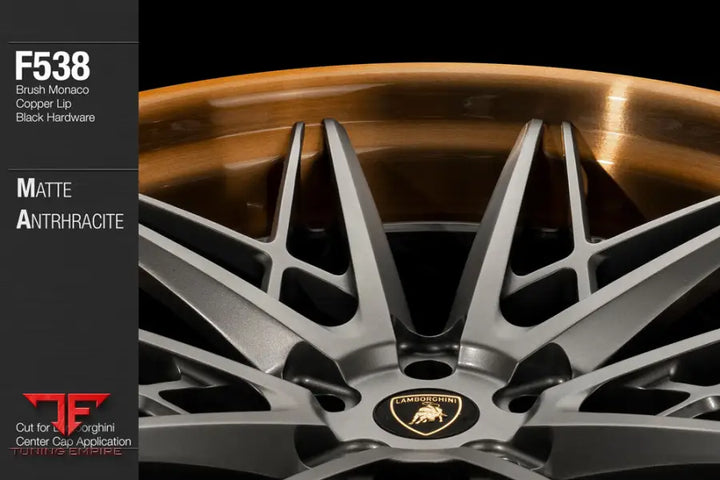 AVANT GARDE AG F538 - MATTE ANTHRACITE