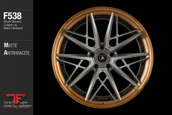 AVANT GARDE AG F538 - MATTE ANTHRACITE