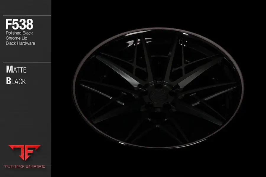 AVANT GARDE AG F538 - MATTE BLACK