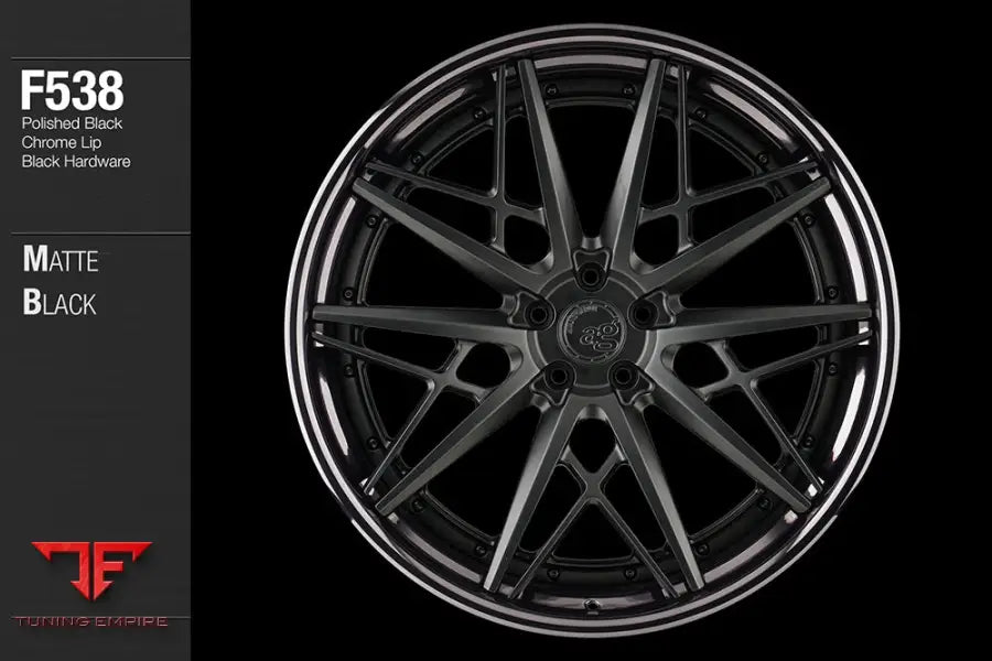 AVANT GARDE AG F538 - MATTE BLACK