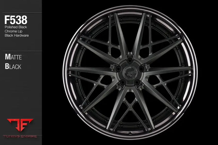 AVANT GARDE AG F538 - MATTE BLACK