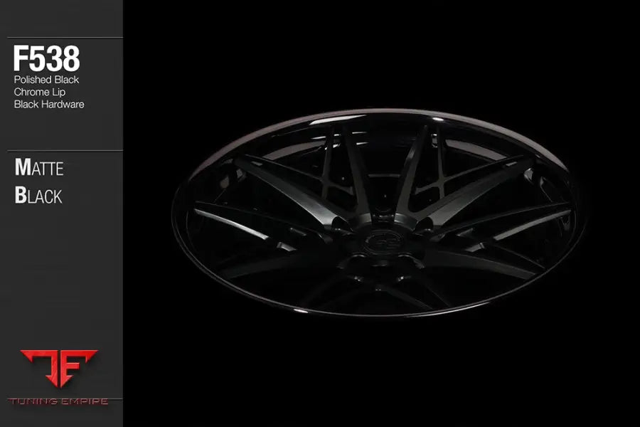 AVANT GARDE AG F538 - MATTE BLACK