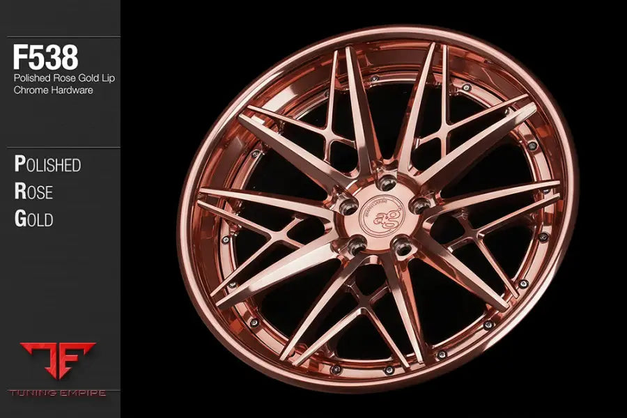 AVANT GARDE AG F538 - POLISHED ROSE GOLD