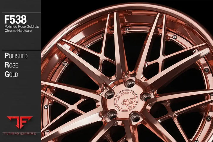 AVANT GARDE AG F538 - POLISHED ROSE GOLD
