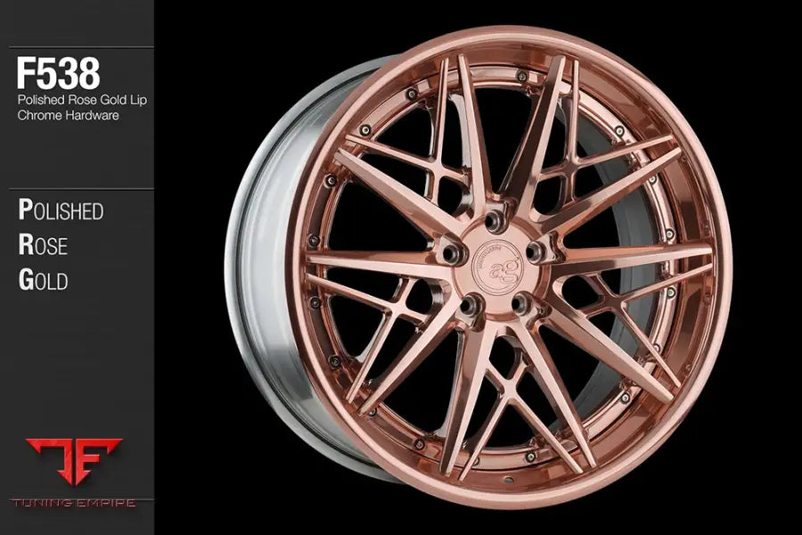 AVANT GARDE AG F538 - POLISHED ROSE GOLD