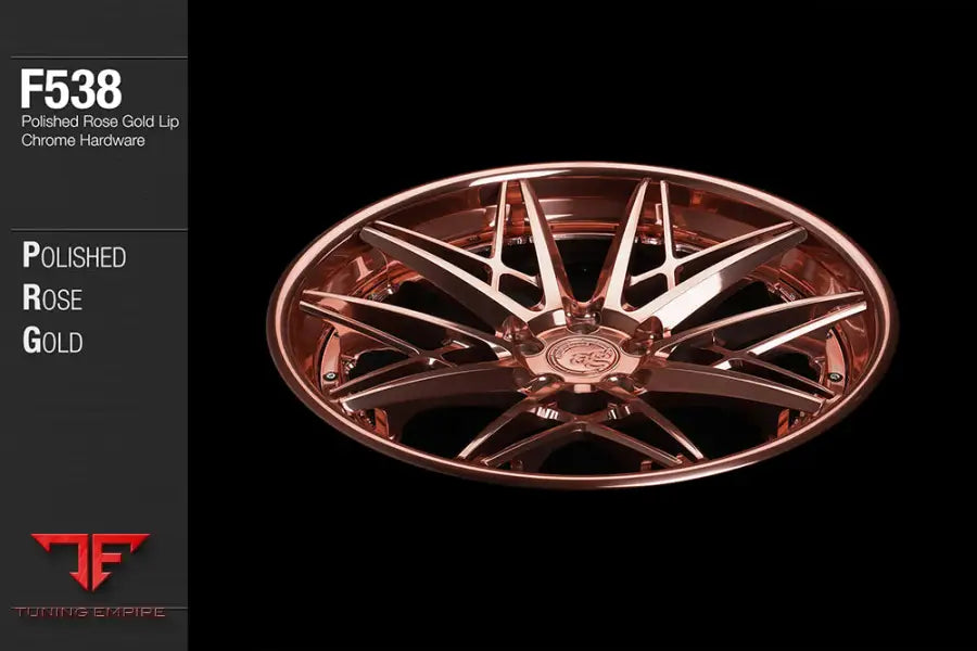 AVANT GARDE AG F538 - POLISHED ROSE GOLD